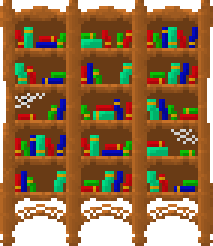 [842d9e] Bookshelf full