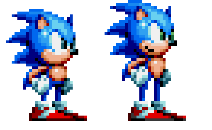 Sonic Mania Modern Sonic