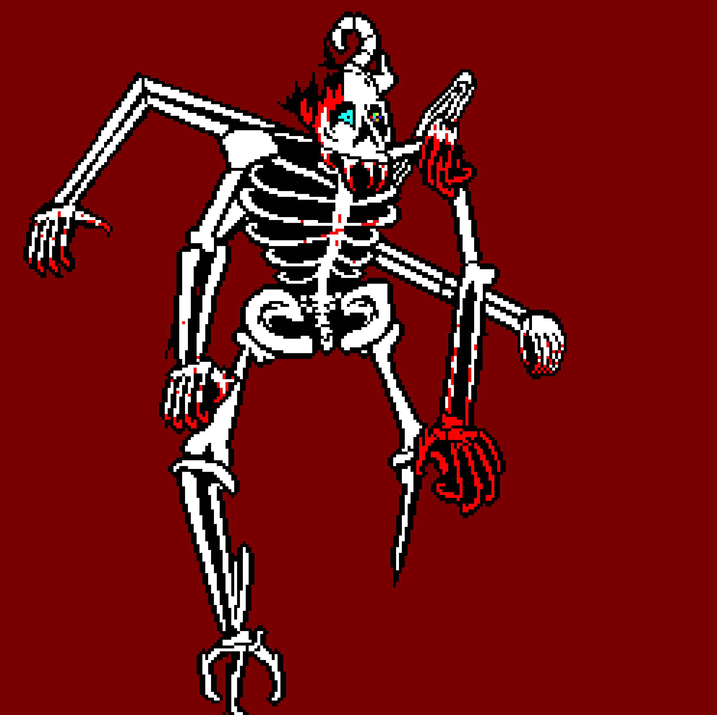 This would be demented Sans with all the human souls. -HorrorTale Sans
