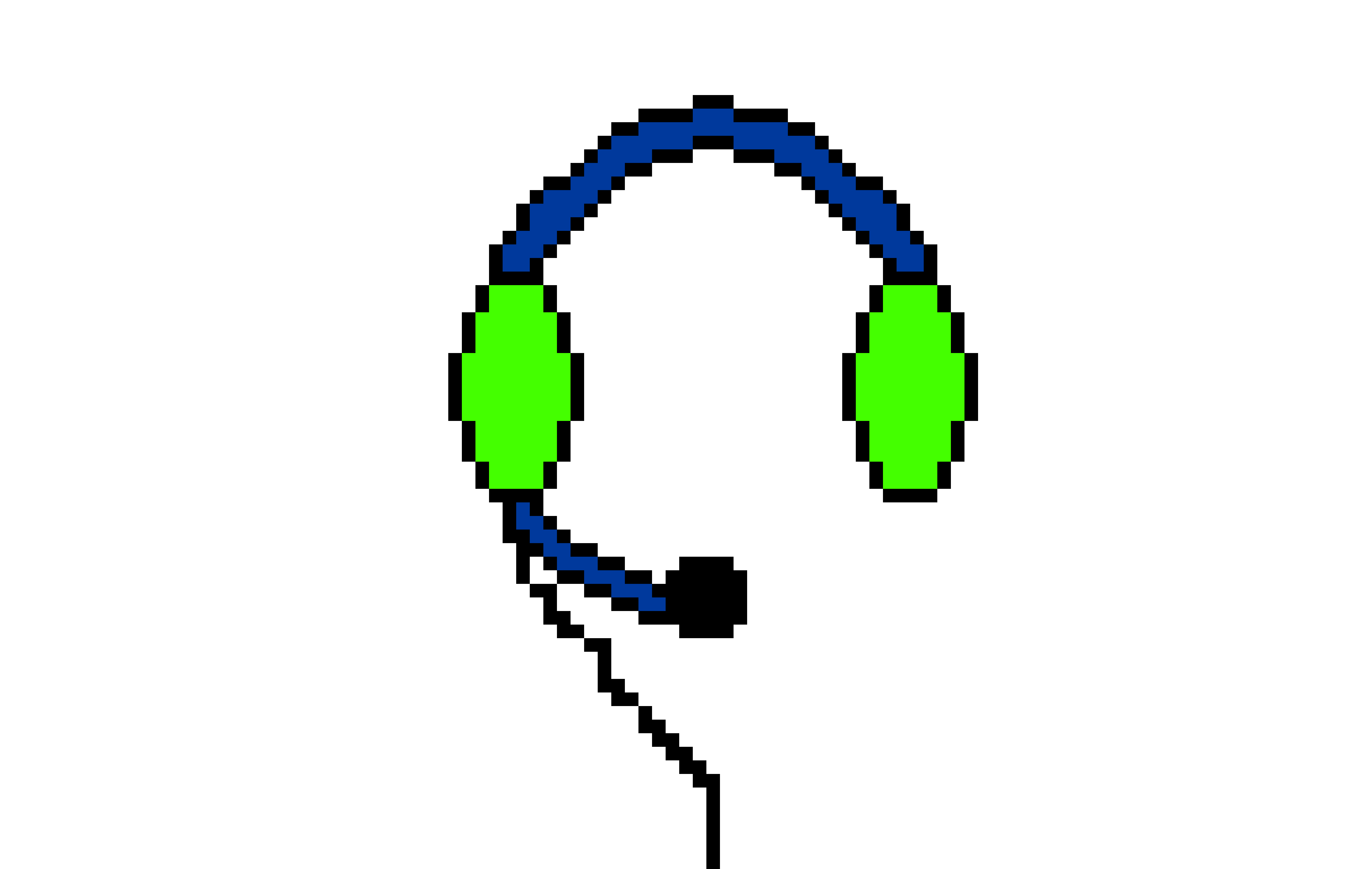 [9664c4] Head-Phones W/ Microphone