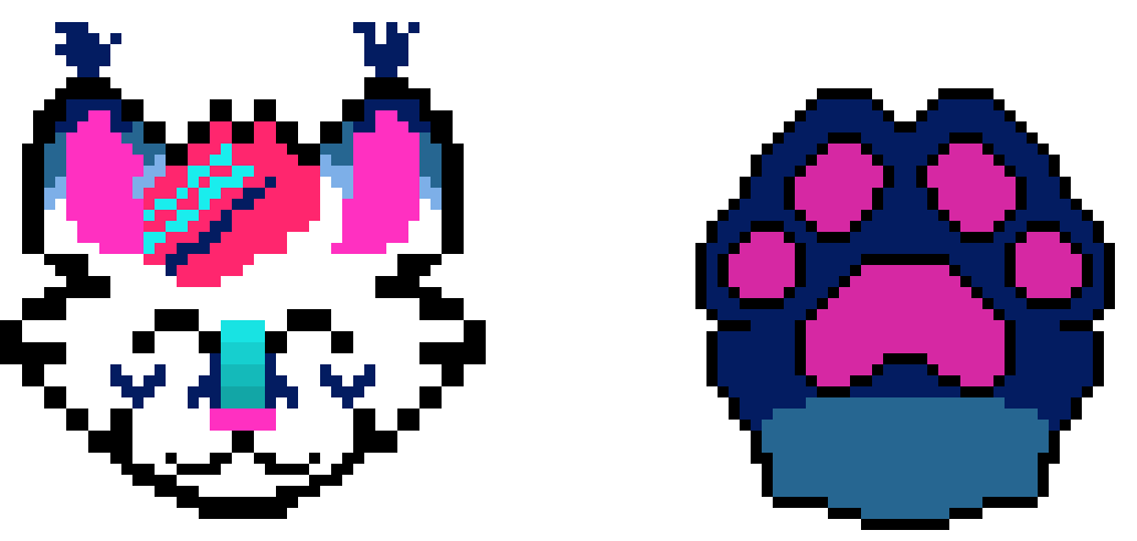 [339f5c] Pin Head and Paw
