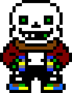 [8597b0] DRY!Sans Overworld Sprite