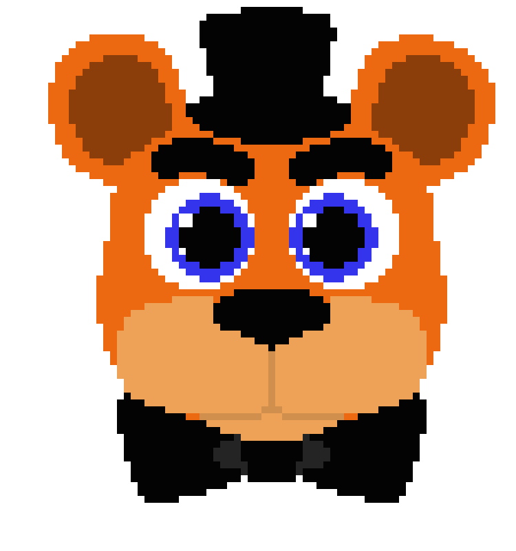 [9664c4] Freddy Fazbear (no shading)