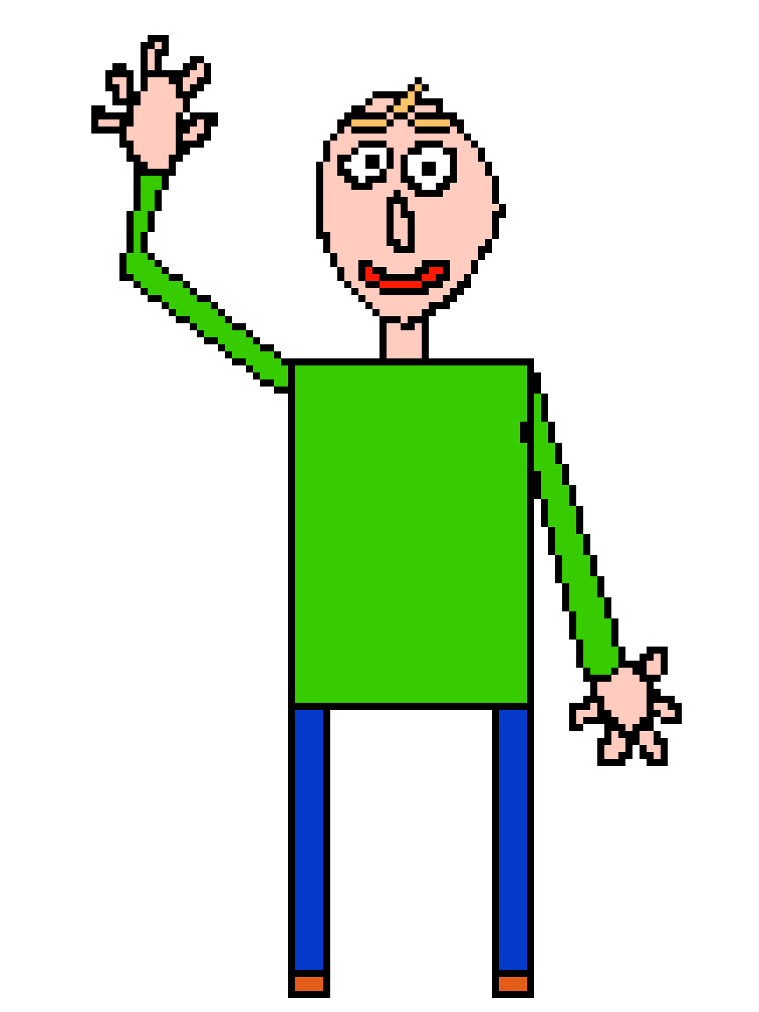 [7fd531] Baldi with Hands