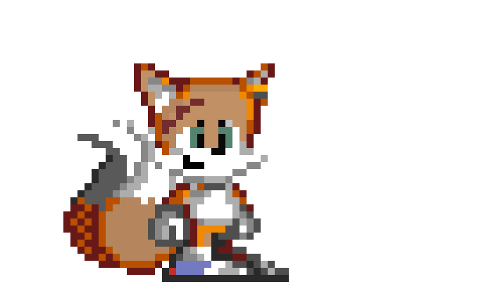 [93c65f] Tails The Fox Sprite (My Version)