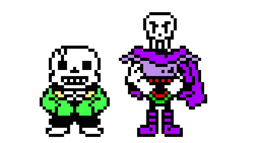 ACERTALE: Sans & Papyrus sprites