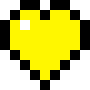[f05a4b] yellow heart