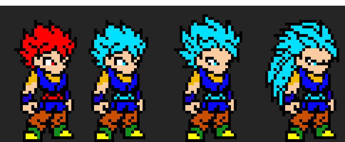 [581658] What If I Was A DBZ Character Justmike SSG - SSJ3