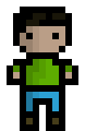 [9664c4] Person with green shirt