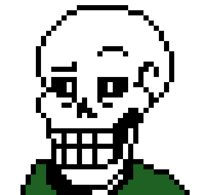 ANYWAYS I AM GONNA REDRAW SANS THE UNDERTALE AND PAPYRA GRAT FROM TOTALLY REAL UNDERTALE AU NOT UNDERSWAP :D