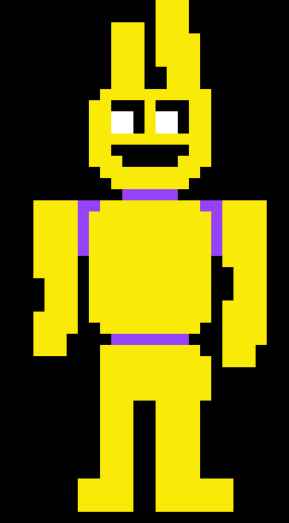 [4076f0] ima rp with bx since rainbow isn't here...) heya kiddos...-he locks the door- -William afton (cleetus) 