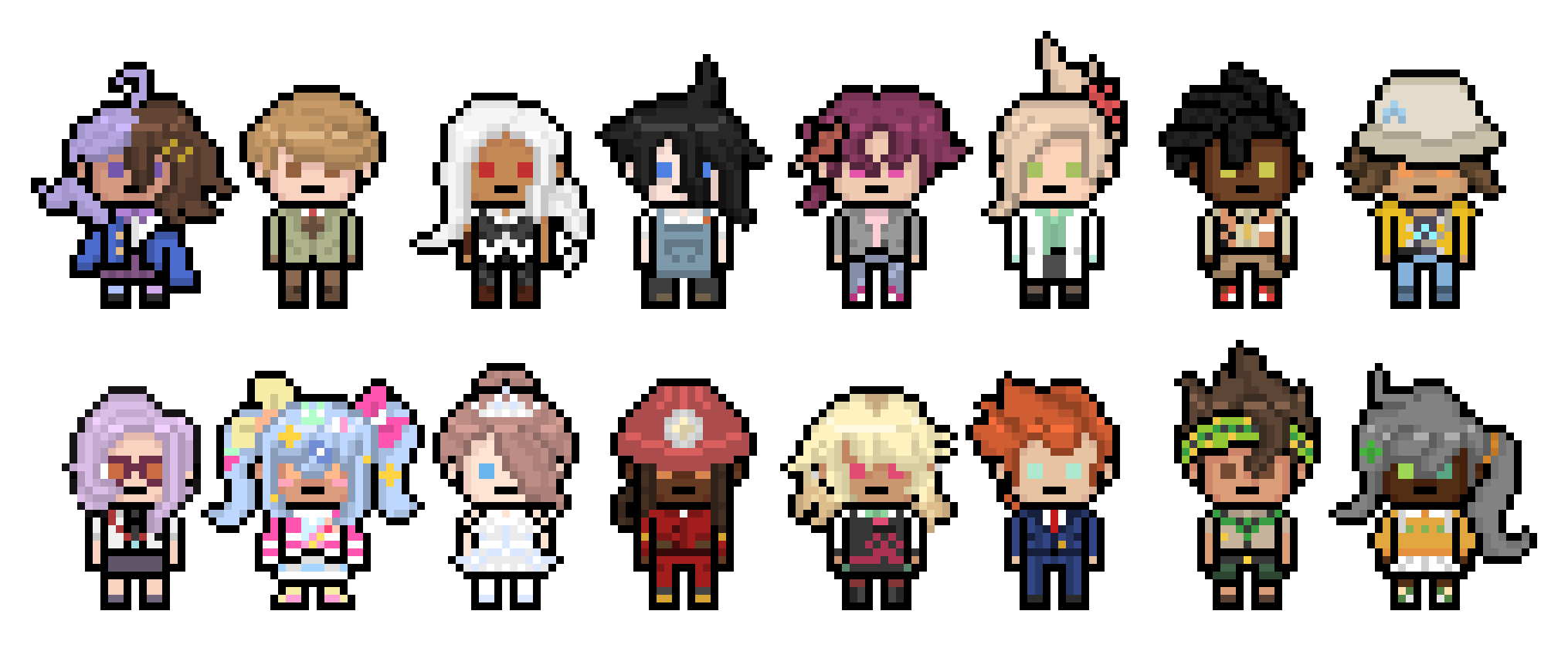 [4e4376] Danganronpa OCs 3