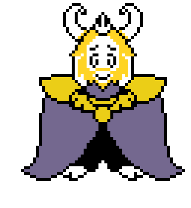 Asgore Sprite (Re-Uploaded!)