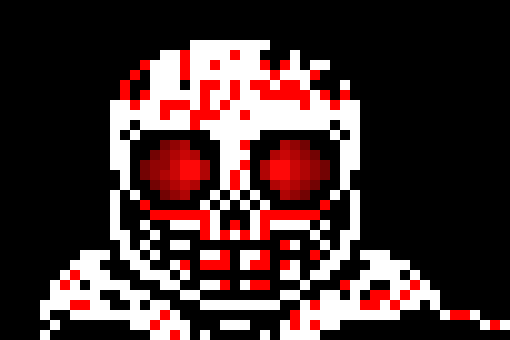 [2fbf6b] -a huge bone comes out of  the ground and shoves the soul blasters, cracking them-