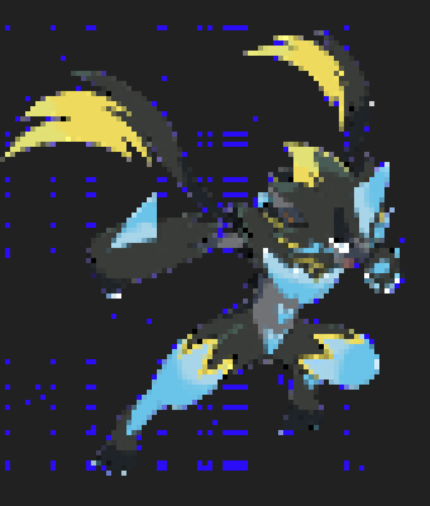 [4b26cc] I need a large scale Mega Zeraora reference