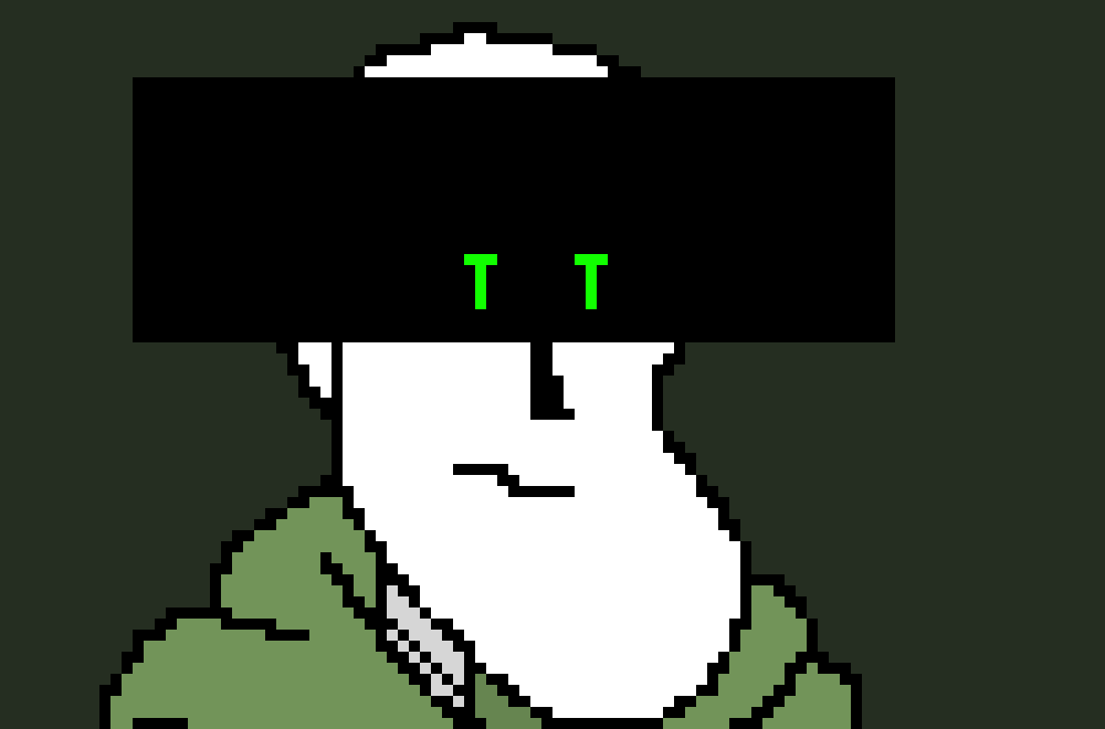 Aight ok Goopi search up "Canon Underswap Papyrus" to know if i want the chin big or not.