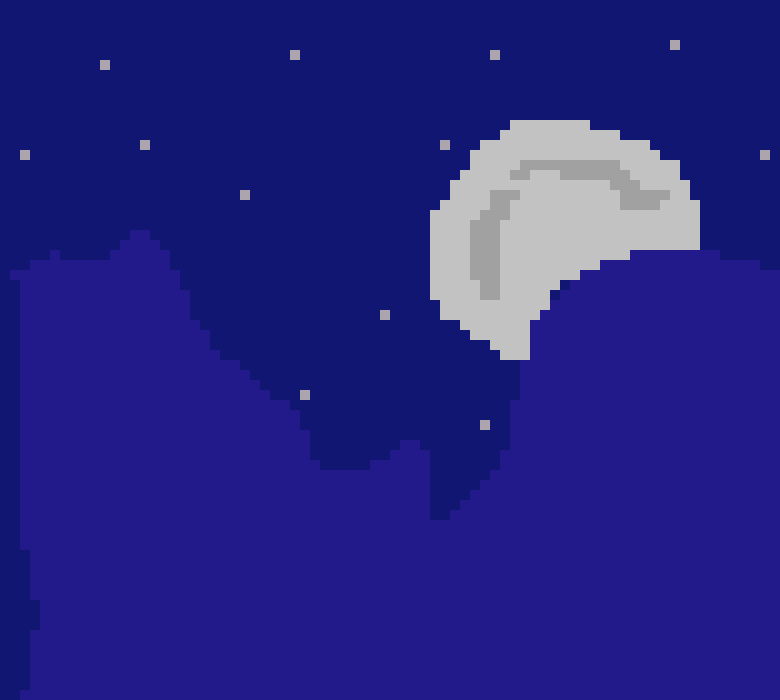 [209ee5] night sky