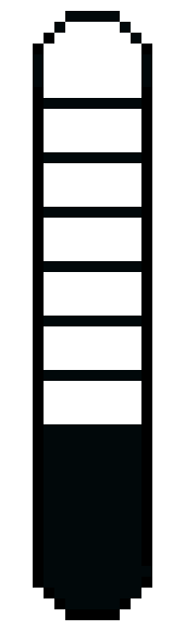 [cee608] Vertical Health Pixel Bar