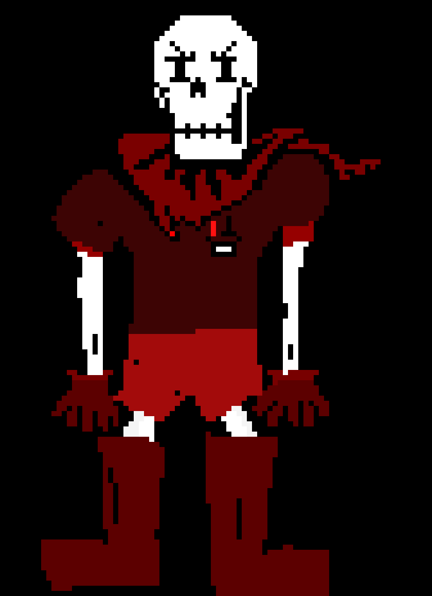 [8b88c0] (wierd) RudeTale Papyrus