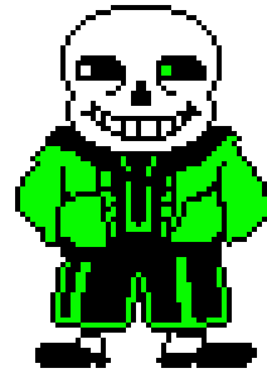 Blank Template (Model: Sans Sprite w/tie)