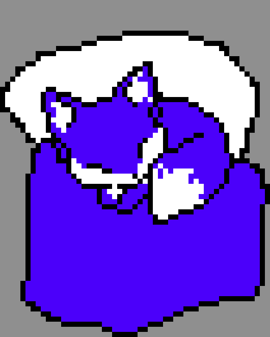 [137189] James the rely rare blue fox