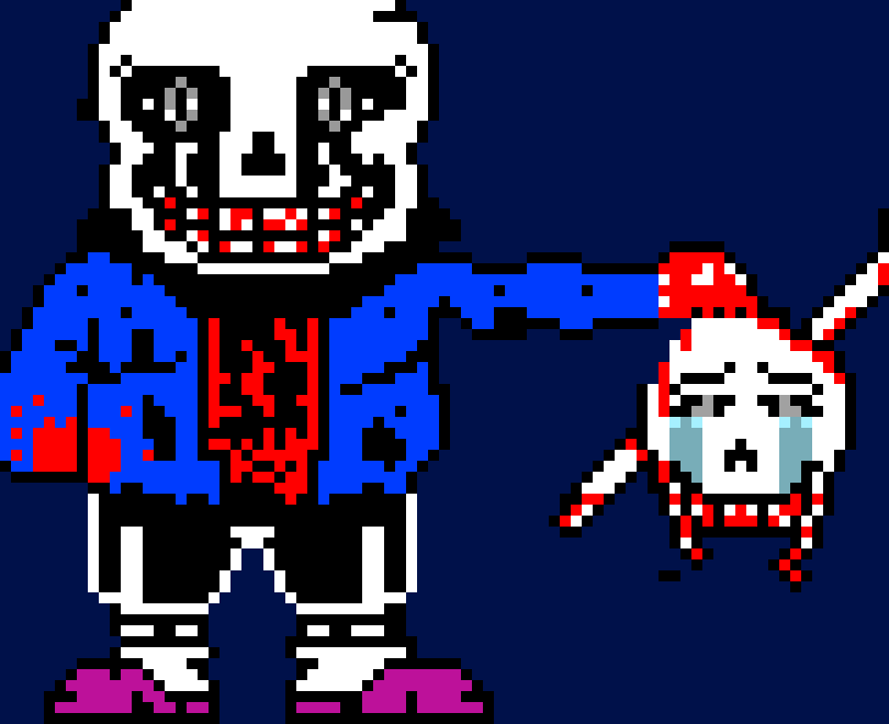 [0eecbc] insanity killer sans sprite