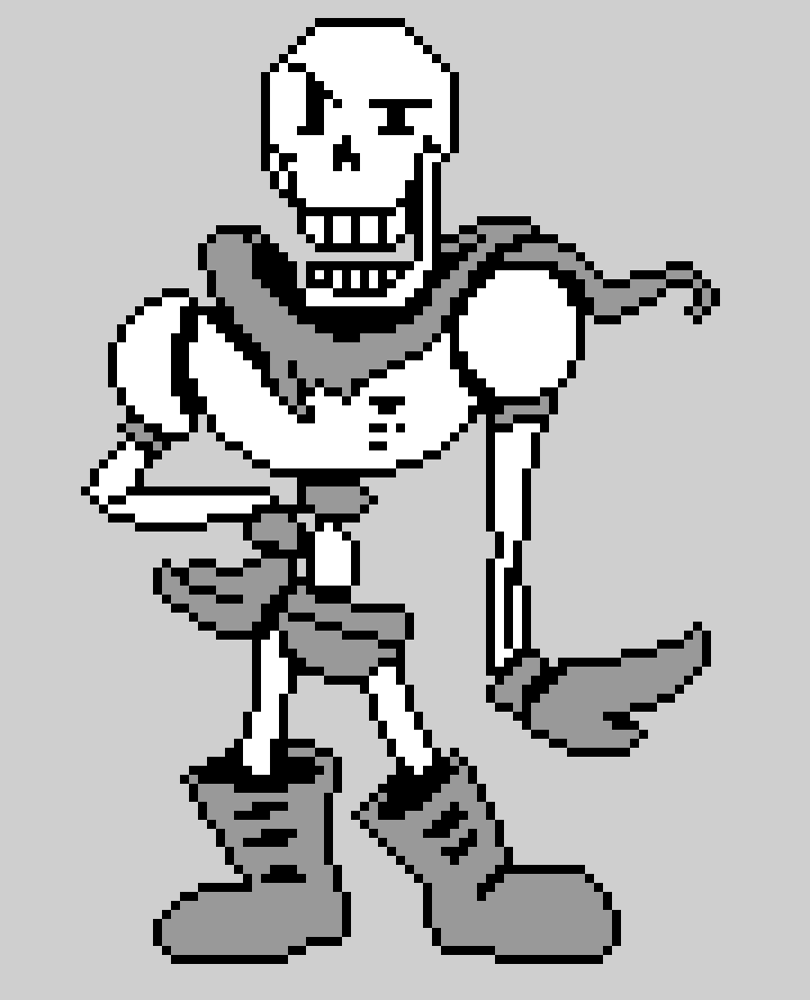 [9664c4] Gloomytale Papyrus sprite