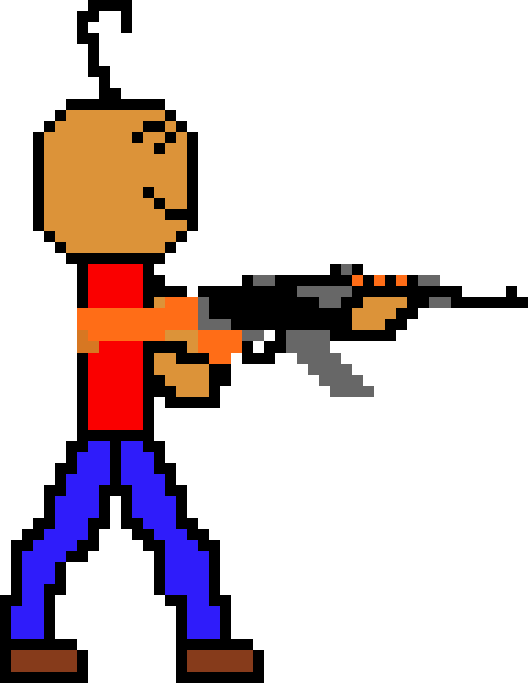 [9664c4] Sejda s kalasnjikom sprite2.5