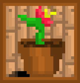 [6ee420] Flower Painting Pixel Art remake