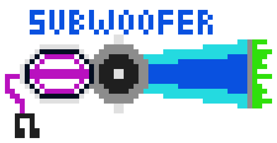[9664c4] Keyblade Pixel Art: Subwoofer