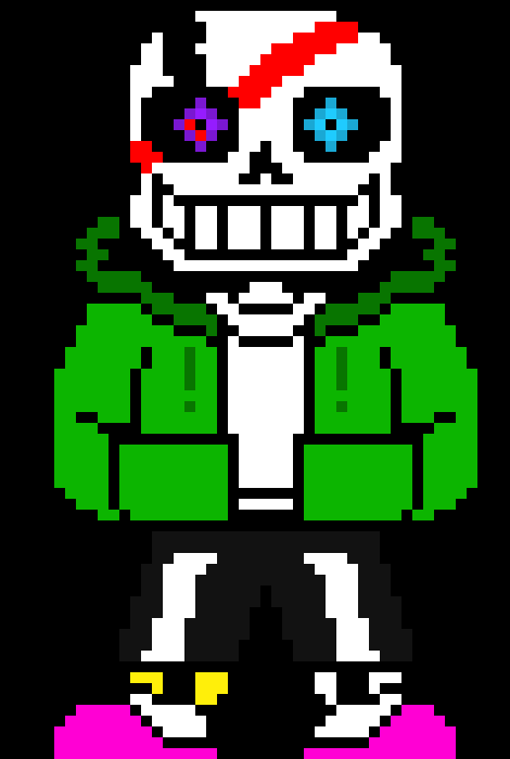 [d082ec] *his leg turns golden huh weird