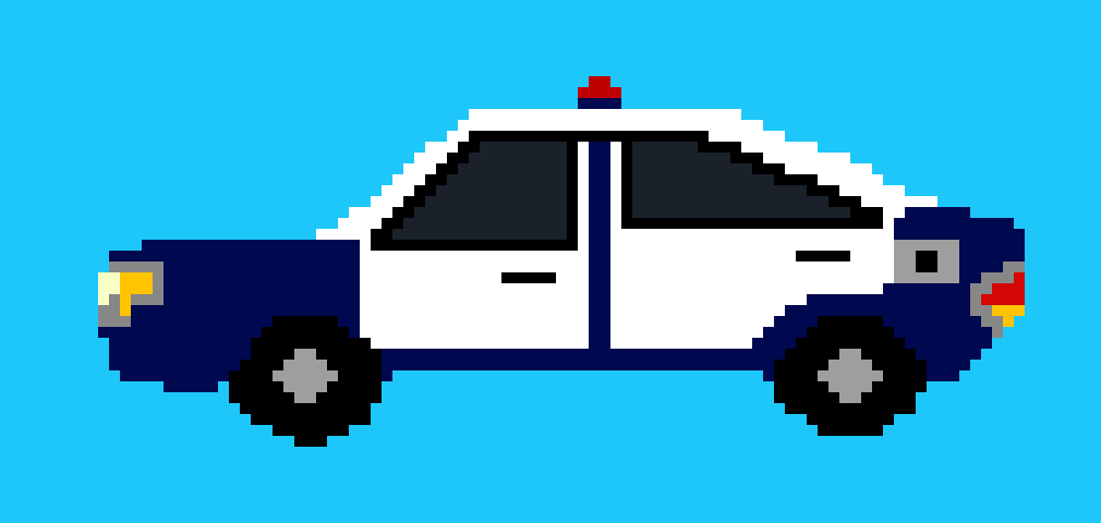[3a9c37] Police Car