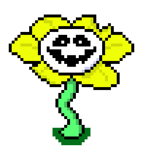 [581fb9] *he tightens the vines, crushing your chest and limbs a bit* YOU IDIOT, HERE IT'S KILL OR BE KILLED. it was SO EASY to fool you, i just had to play the innocent flower, oh poor flowey.