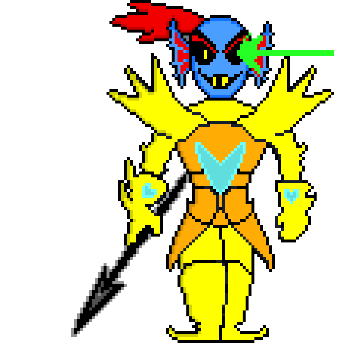 UnderFrisk Undyne the Undying (Shadow Error Fixed)