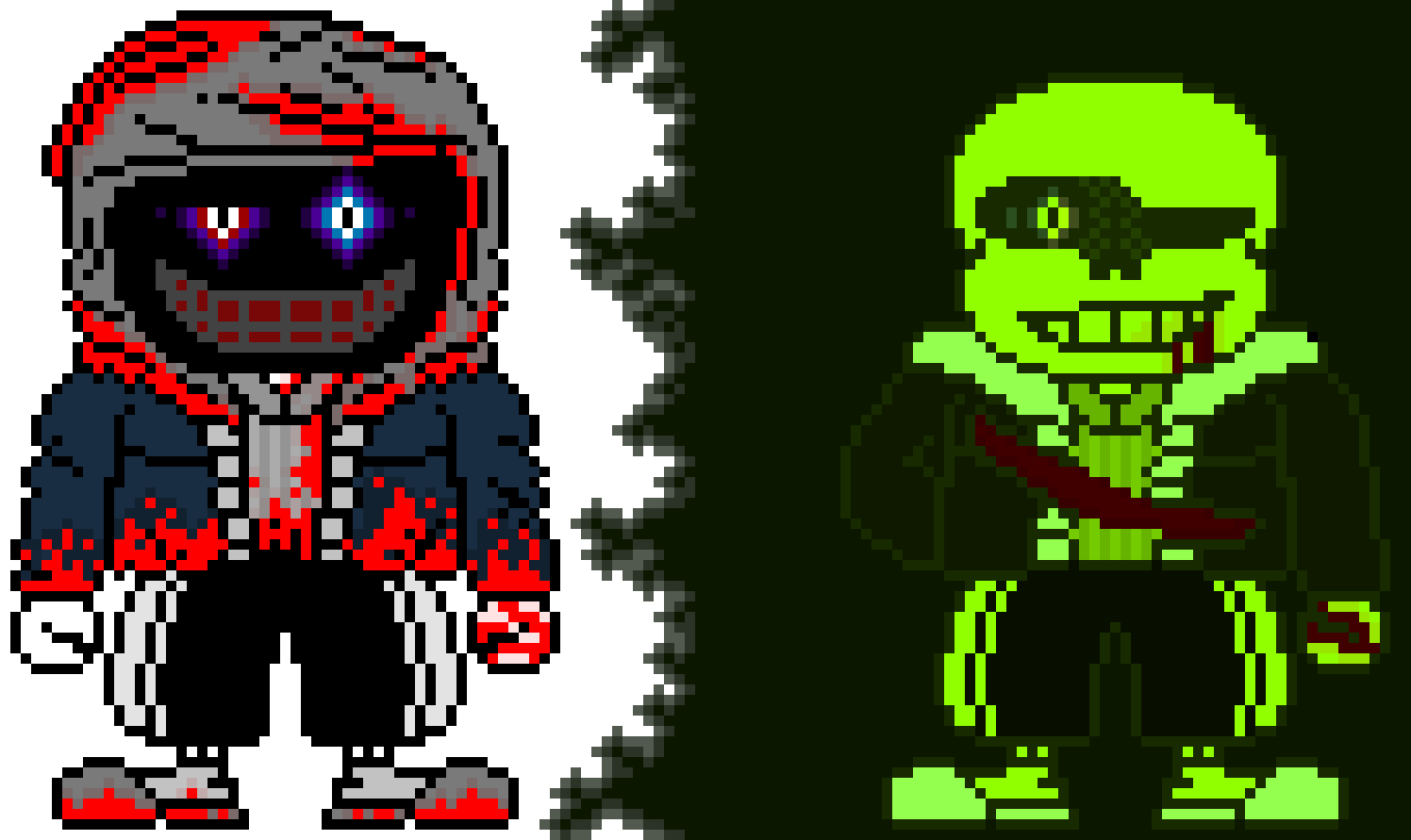 [0ab601] EternalnessVerse:Glitching Reboot:Gameboy'd Sans V.S Suffrage Hell 2