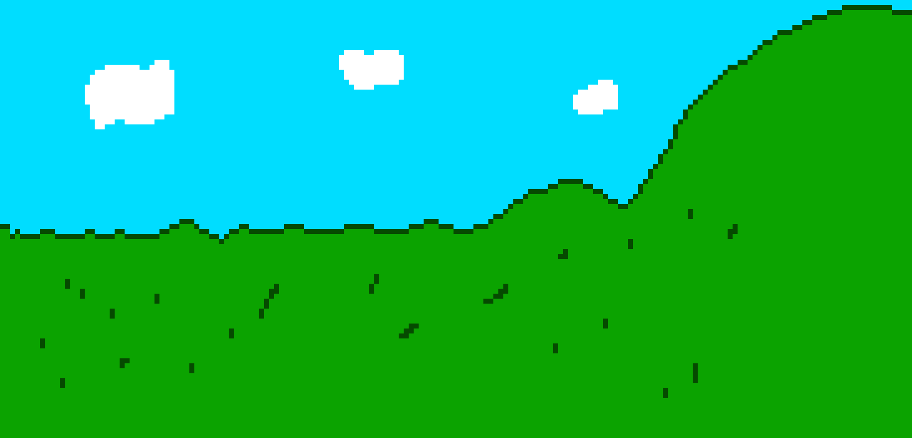 [9664c4] moutains with clouds