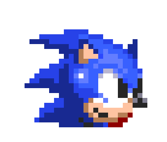 Sonic 2 head happy