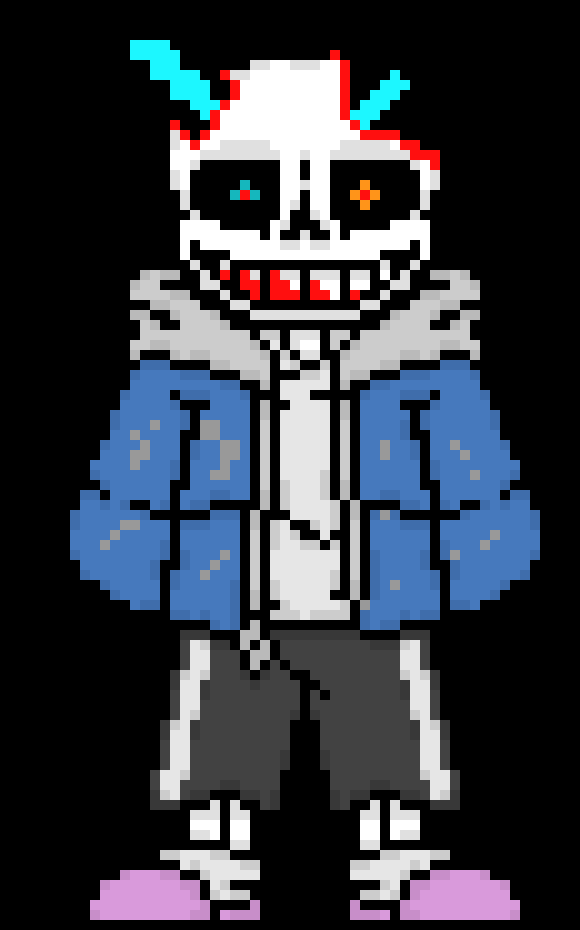 [392fc2] you step on a sans in an earleir au, The au: