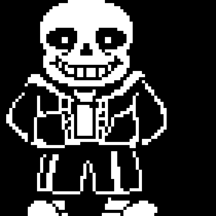 [f52639] Undertale Sans Sprite