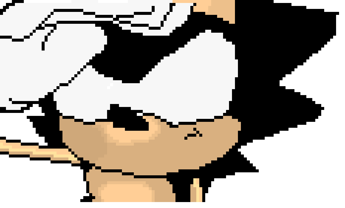 [10304b] Dark Sonic CD Pixel Art - Intro 