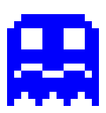 [9664c4] PacMan Ghost Blue