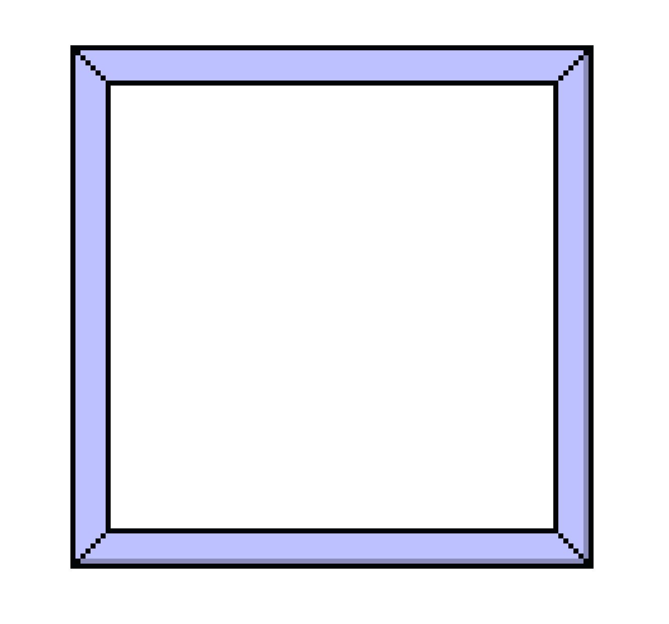 [9664c4] marco cuadrado