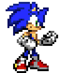 Sonic Advance: Sonic Sprite