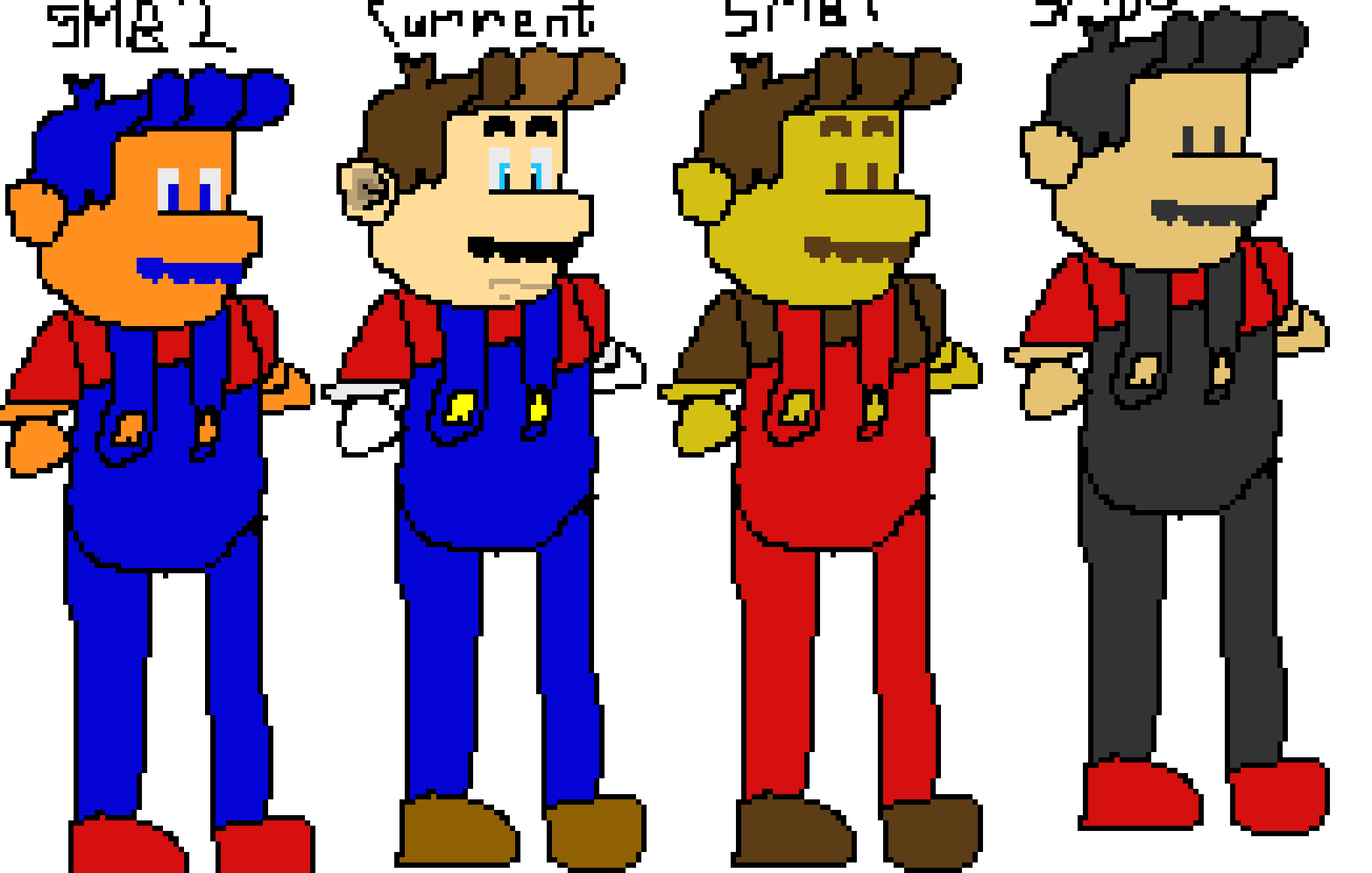[0f92dc] Mario in All Styles
