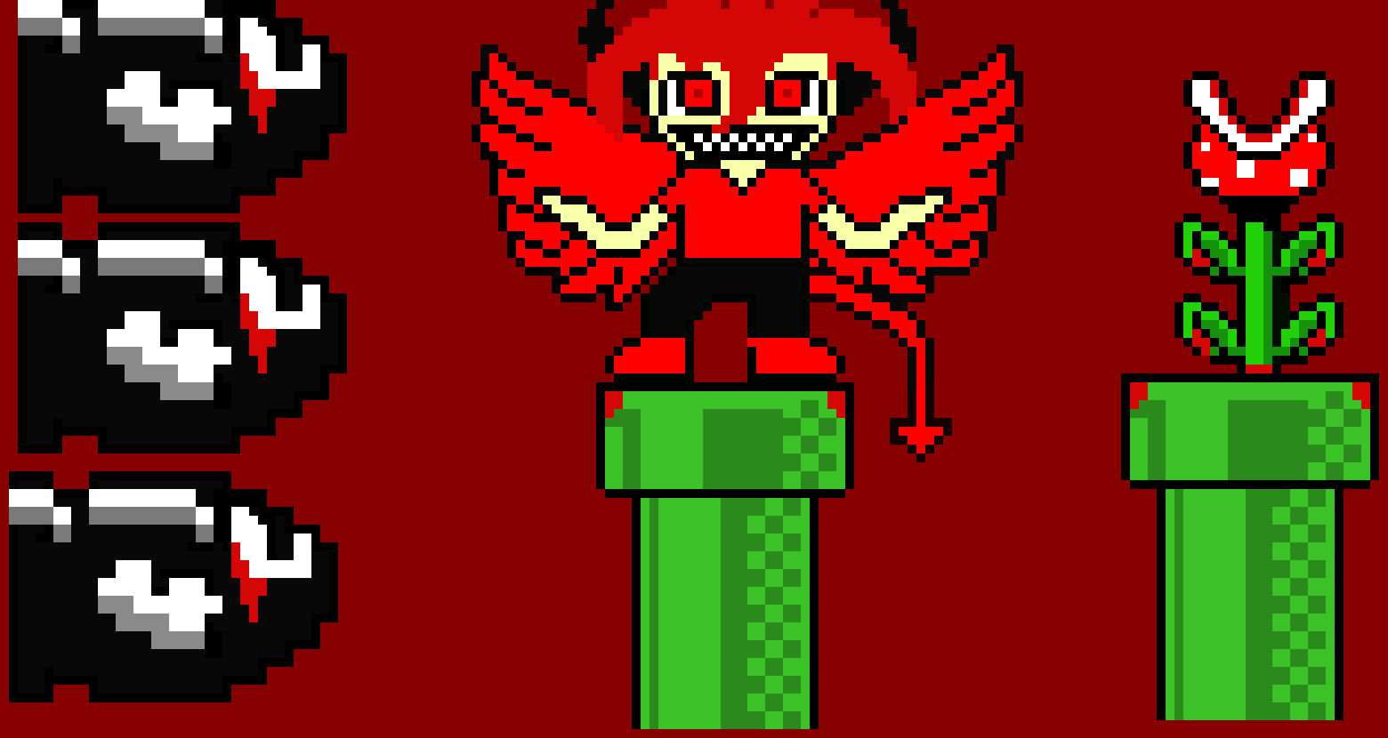 [9664c4] demons in mario