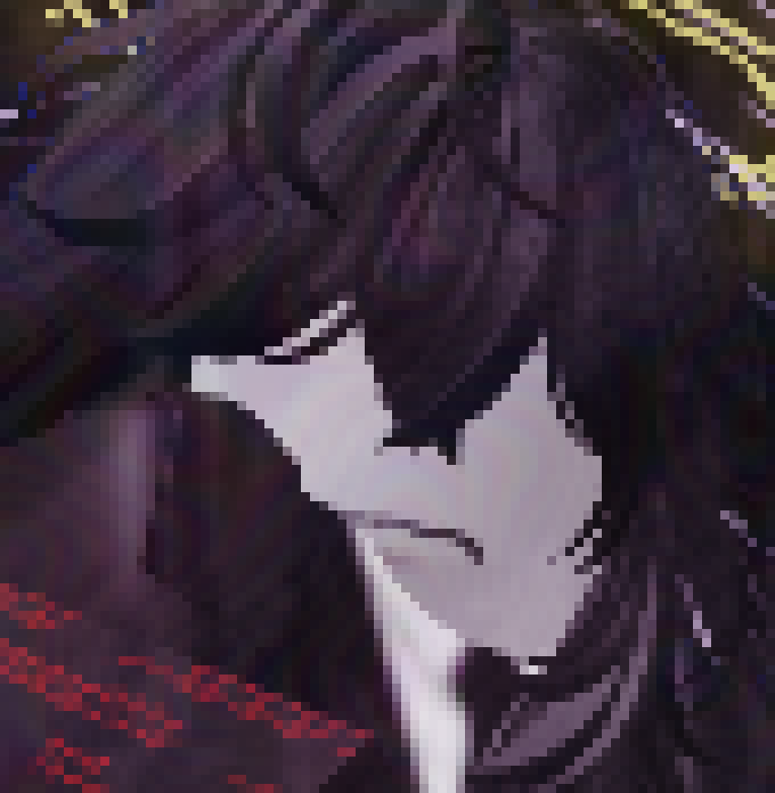 [816c09] "Oml-" *She finishes typing- :click: a brief teleport happens- now in the middle of nowhere- or like, somewhere in Pam* "Ow-" *She grabs her arm*
