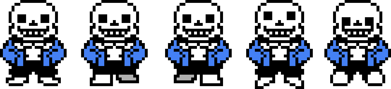 [cc4b0a]  Undertale 2Dimensional Warfare Sans template