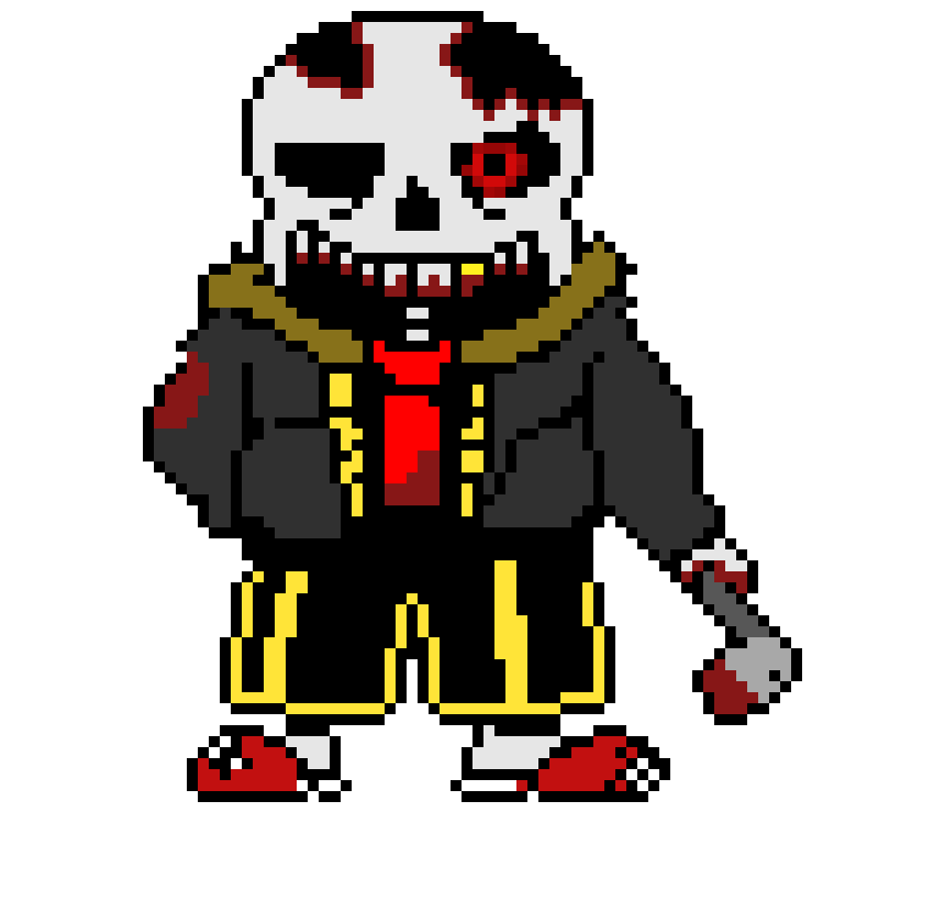 [7ce906] This was the first thing I've made here. -HorrorTale Sans