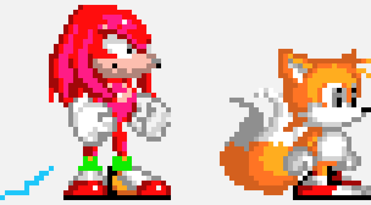 [10304b] -Sonic Mania- Sonic The Hedgehog (Sprite)-By UnderPixel