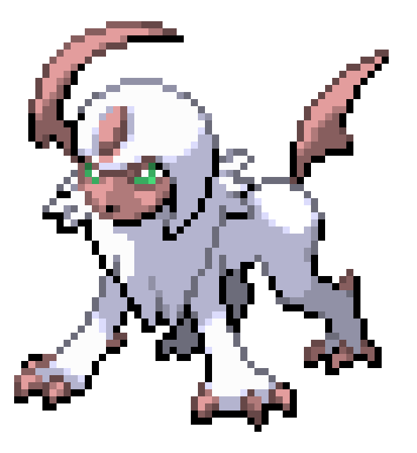 [3d0b34] Shiny Absol